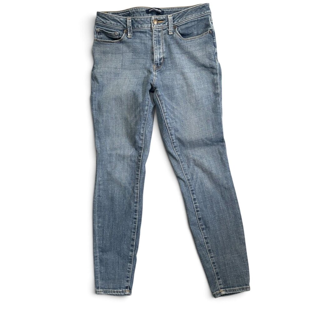 Calvin Klein Light Wash Mid Rise Skinny Ankle Jeans Casual Denim 6